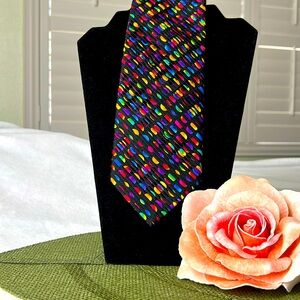 🖤NWOT💕Vitaliano Pancaldi 100% SILK neck tie